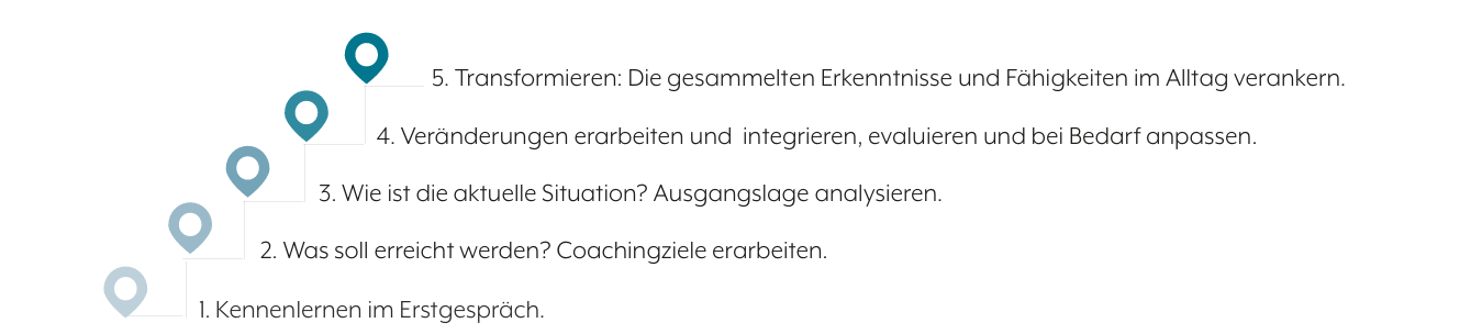 Die ersten Schritte